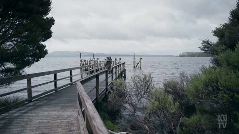 That is the island where they kept the hard men in chains