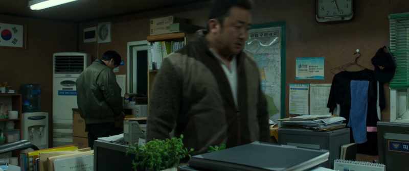 That was the lab, their prints aren't in the database