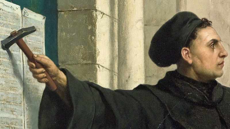 That is the statement that started the reformation