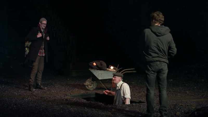 That was the very day that young Hamlet was born