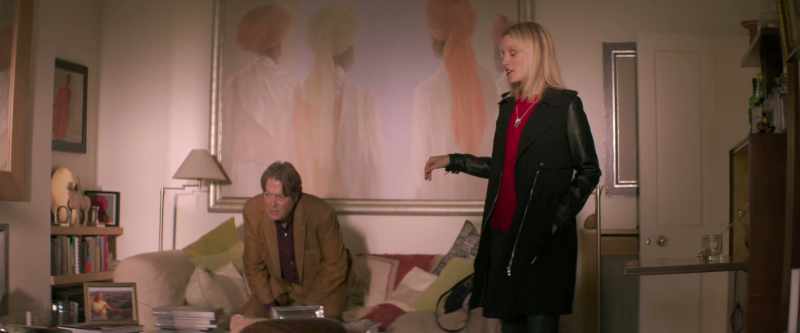 That thing on the sofa's a Kazakh placenta sheet