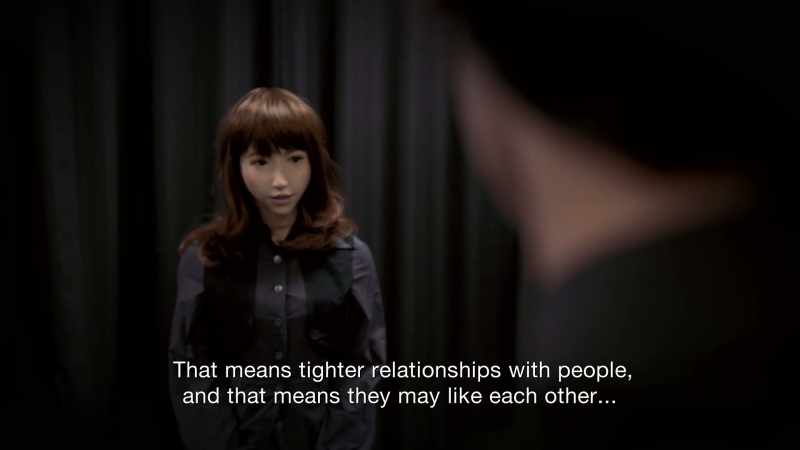That is tied to relationships with people