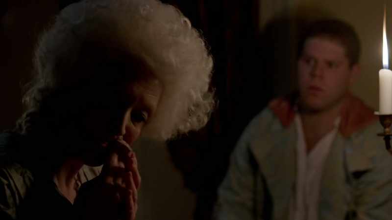 That woman is pure menace