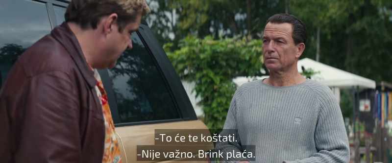 That'll cost you. - It doesn't matter. Brink's paying