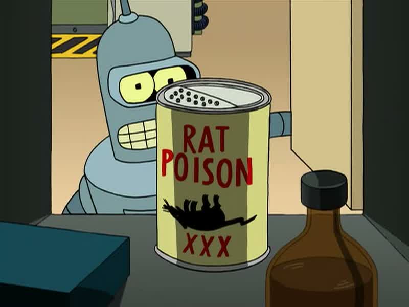 That'll take care of those annoying rats