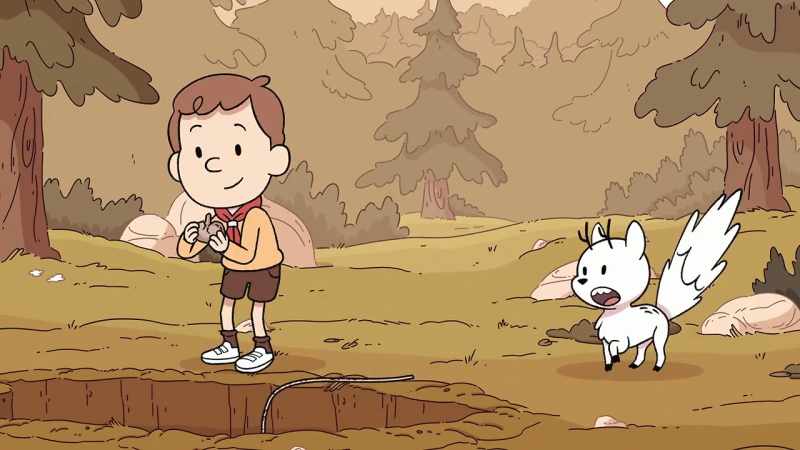 That's a cool rock. -[whimpers]