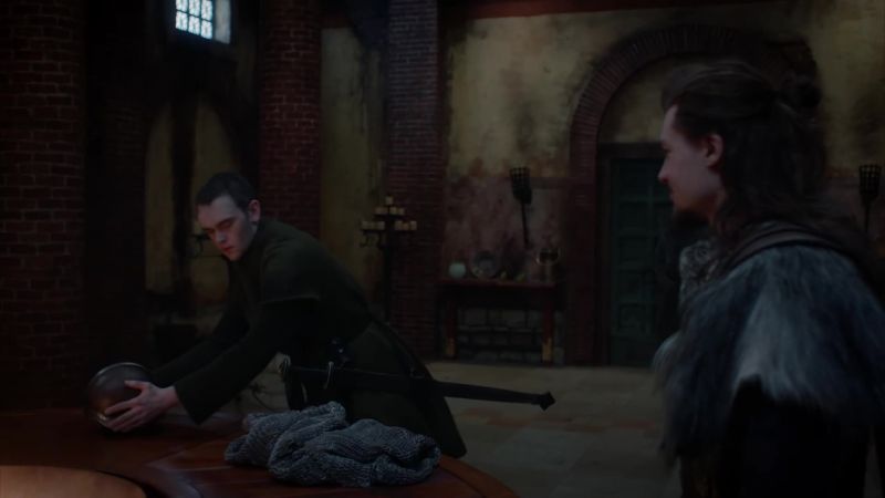 That's a fine coat of mail. - (ALFRED) It is