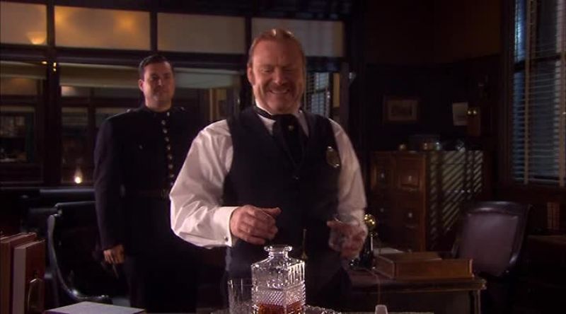 That's a fine drop of scotch, Inspector
