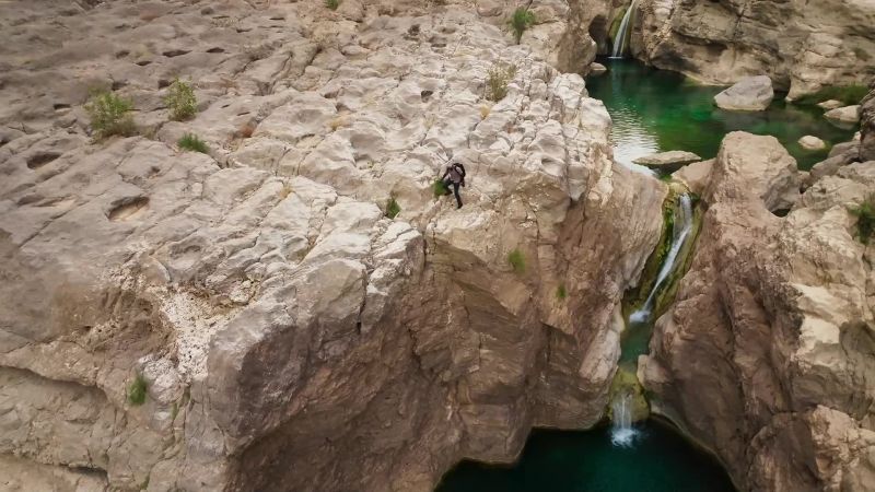 That's a long way down