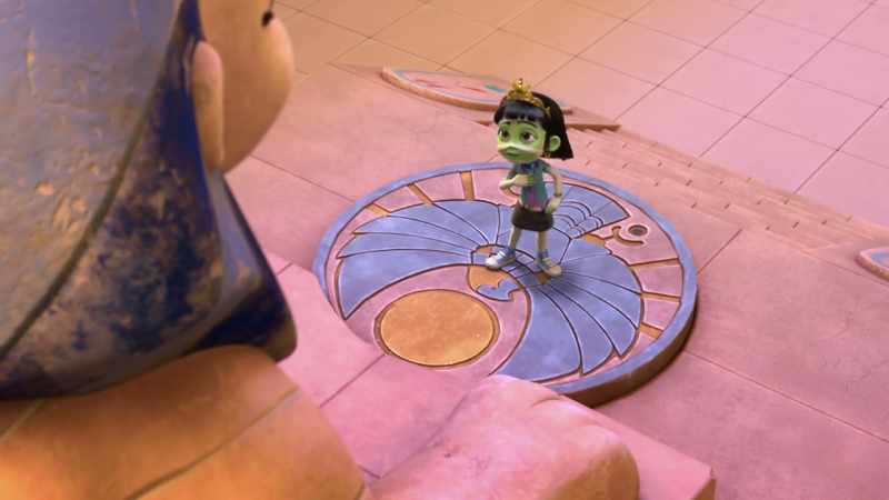 That's a perfectly-poised mummy royal for sure!