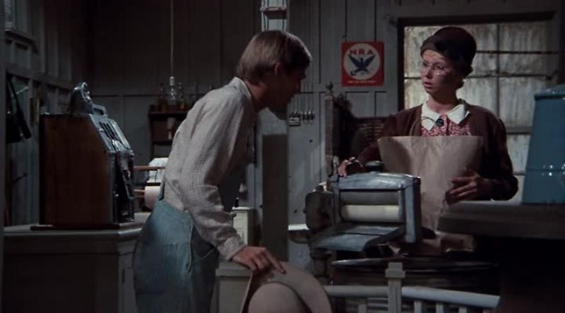 That's a right old machine, ma'am