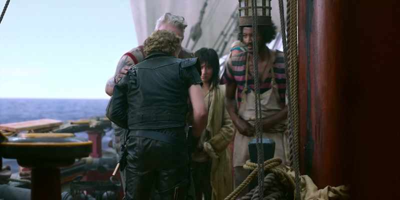 That's Blackbeard. - (Captain Stede winces)