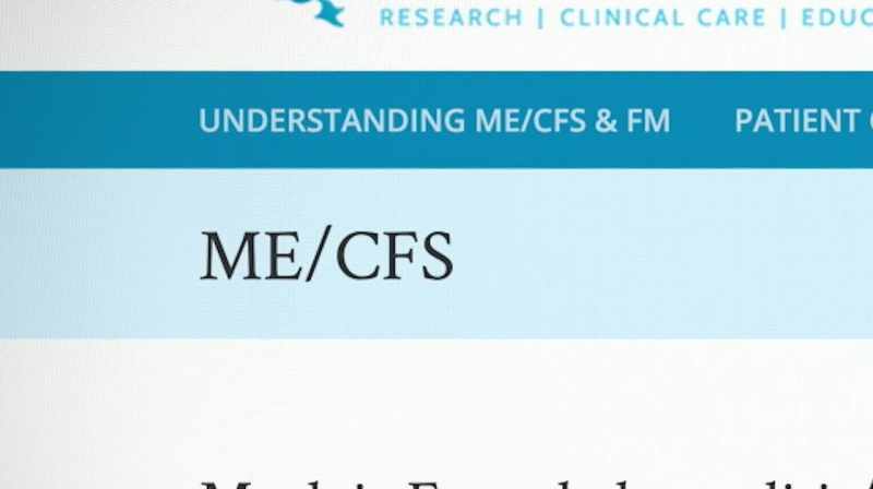 That's Chronic Fatigue Syndrome