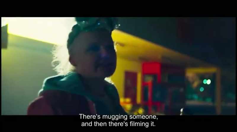 That's different. Ripping someone off and film someone doing it