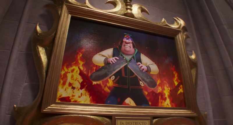 That's Dr. Destructo. He was just a kid