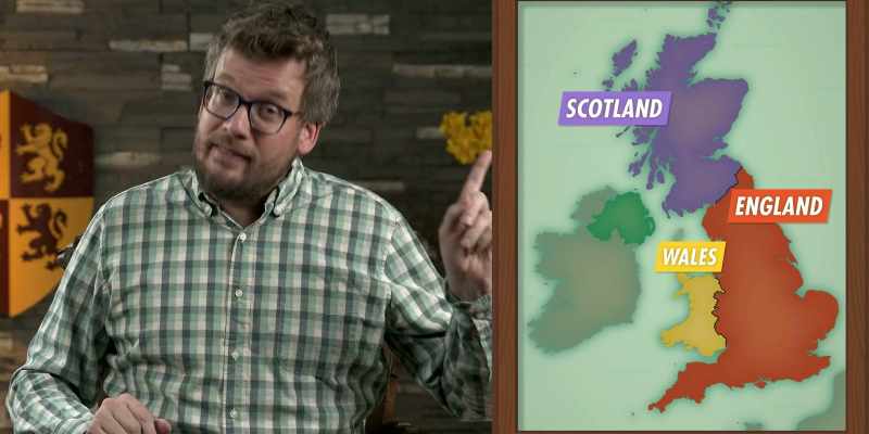That's England, that's Scotland