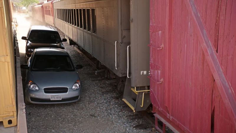 That's got to be her car