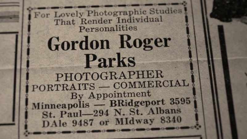 That's how Gordon Parks started out, you know