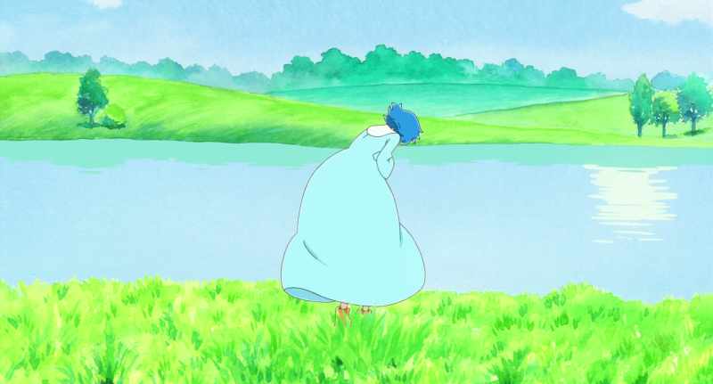 That's how the blue bird shows her love