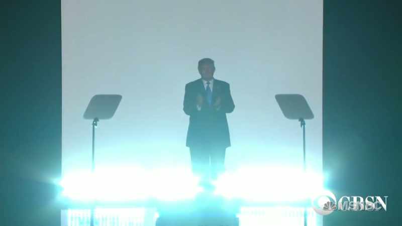 That's another important thing. The trump campaign blew through