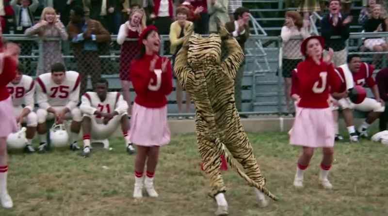 That's me in the tiger outfit