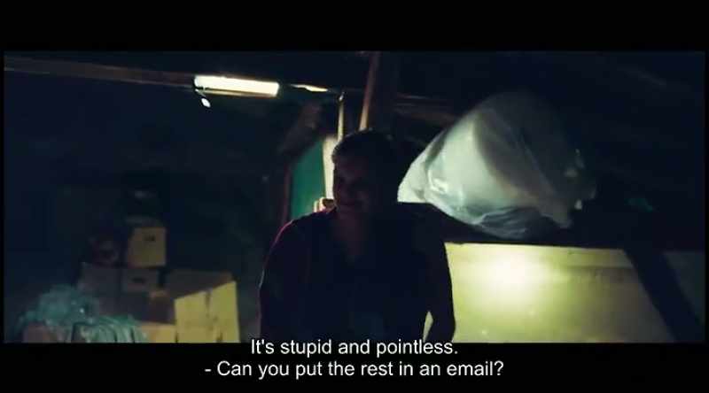 That's just stupid and pointless.... - Write me the rest as an e-mail