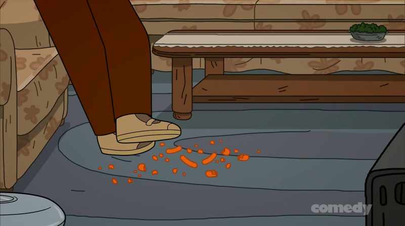 That's his name. - This carpet's dirtier than before