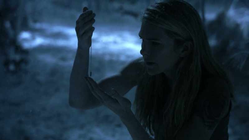 That's her necklace. Isn't it?