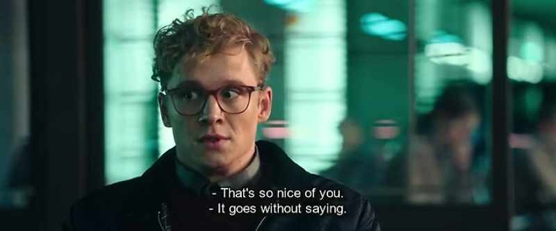 That's so nice of you. - It goes without saying
