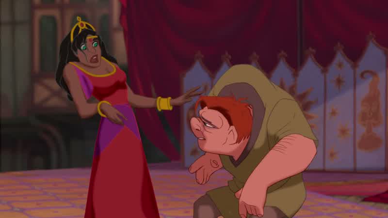 That's no mask It's his faceHe's hideousIt's the bell ringer from Notre DameLadies and gentlemen don't panicWe asked for the ugliest face in Paris and here it isQuasimodo the hunchback of Notre Dame