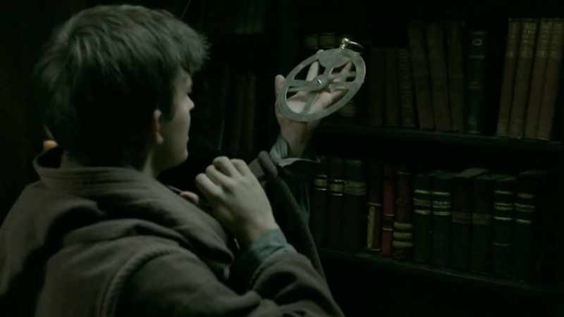 That's no problem. I'll hold the book up while I read