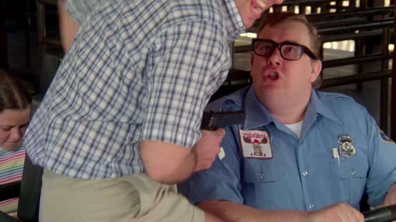 That's not a real gun is it Clark