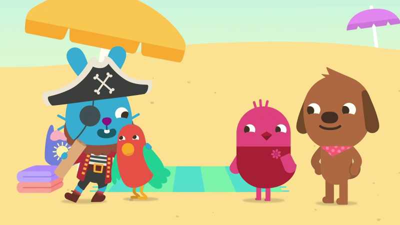 That's perfect. Every pirate needs a bird