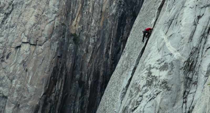 That's pretty much what free soloing El Cap is like
