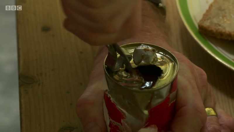 That's probably open enough that you can dig it out with a spoon