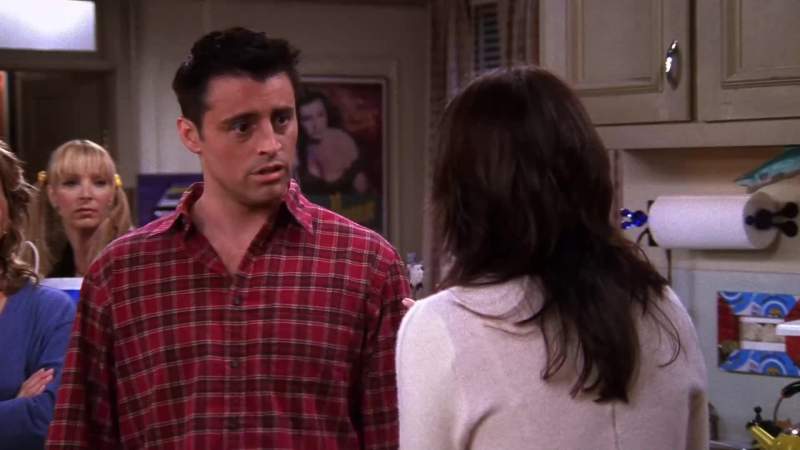 That's right Because I'm a tribbiani This is what we do