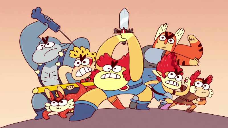 That's right! ThunderCats, battle positions! Ho!