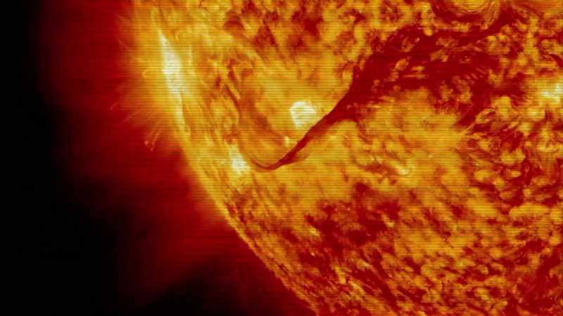 THAT'S STUDYING THE EARTH'S MAGNETIC FIELD