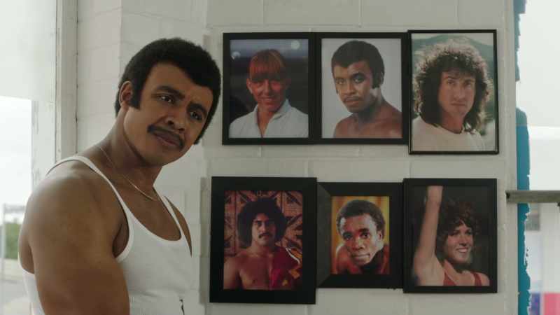 That's Sylvester Stallone. He's Rocky number two