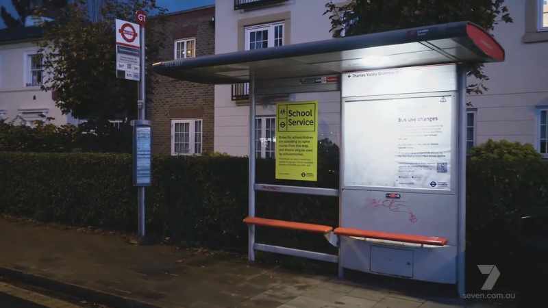 That's the bus stop that she should have got off