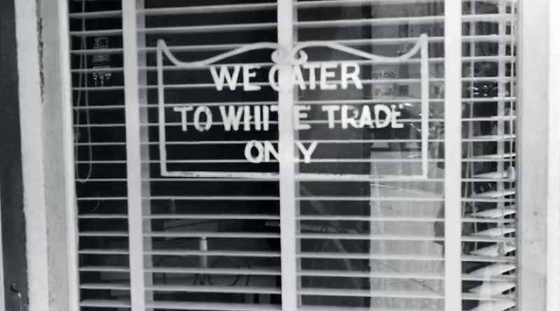 That's the first time I ever hear about segregated public accommodations