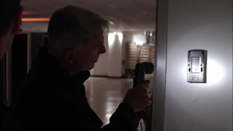 That's the iris scanner