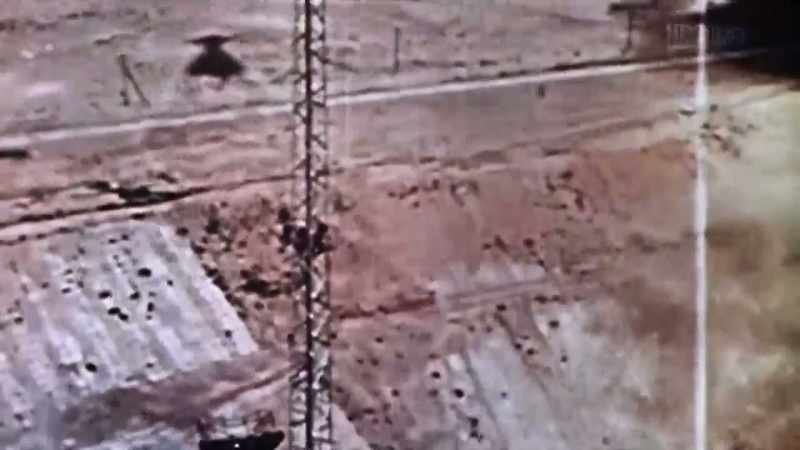That's when the Russians launch a multi-stage rocket