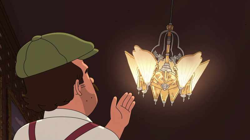 That's the same year they invented the chandelier