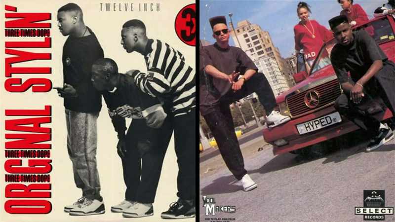 That's true, artists like Run-DMC to Eazy-E