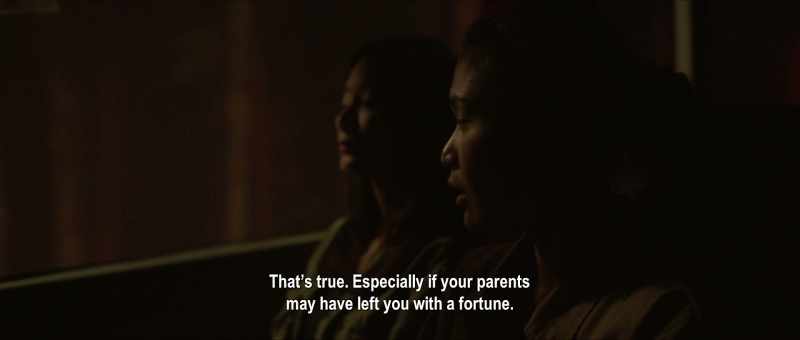 That's true. Especially if your parents may have left you with a fortune