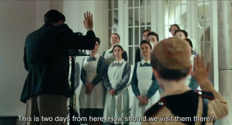 That's two days from here. how can we visit her there?
