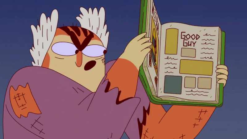 That's what it said in the book! See?