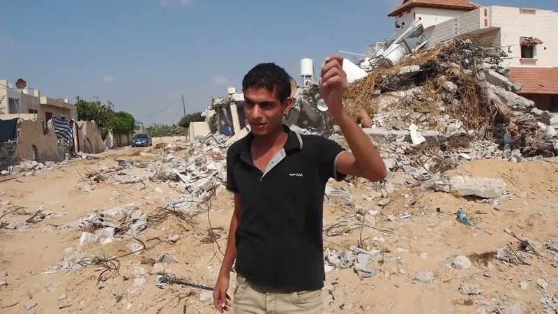 That's where we learned how the invading Israeli army