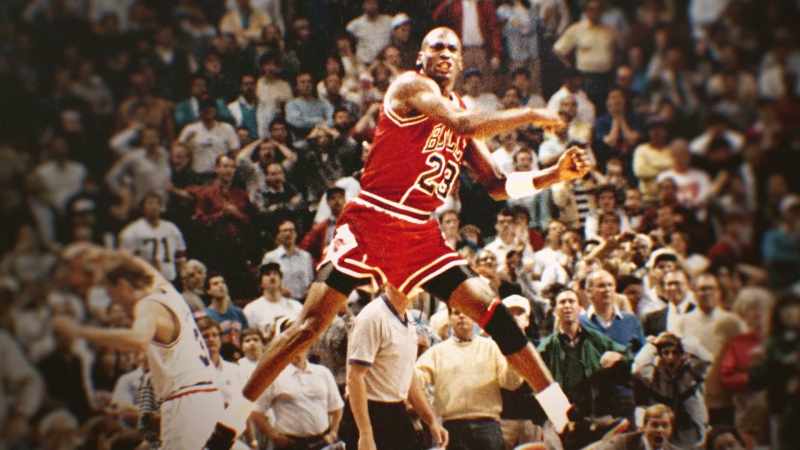 That's who we knew, the competitive Michael Jordan